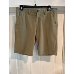 Kenneth Cole Golf Shorts Olive Green Men's Size 36